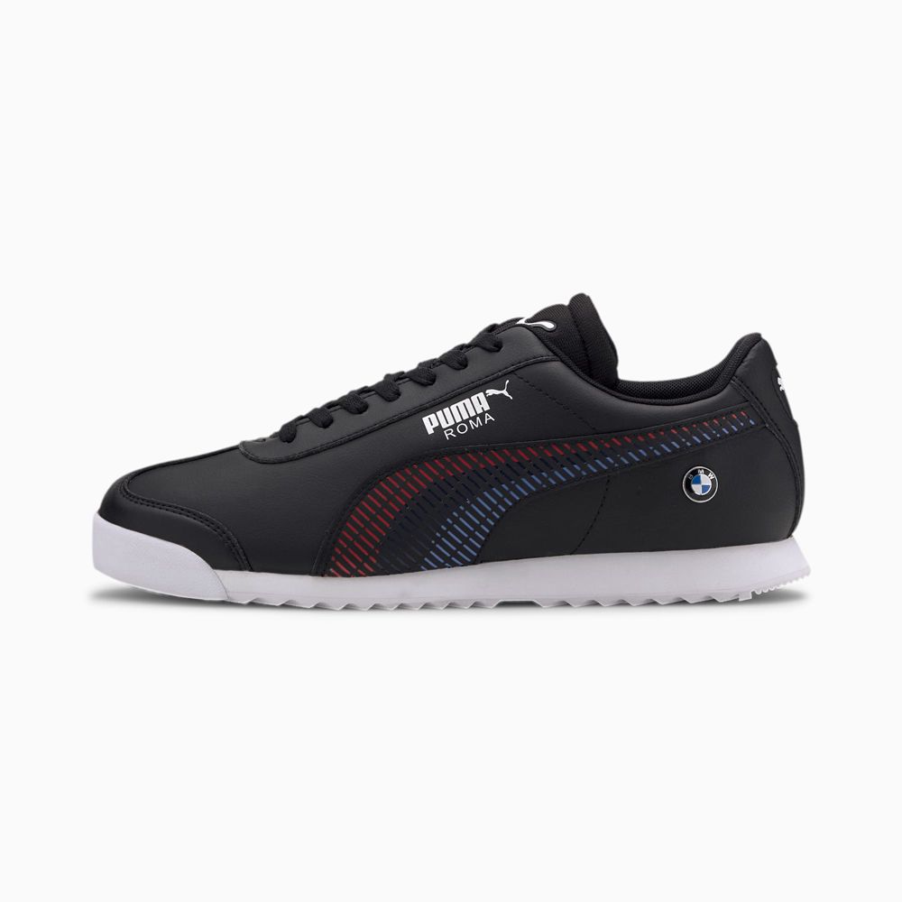 Puma BMW M Motorsport Roma Férfi Motorsport Cipő - Fekete ( Hungary - ITLAM4721 )